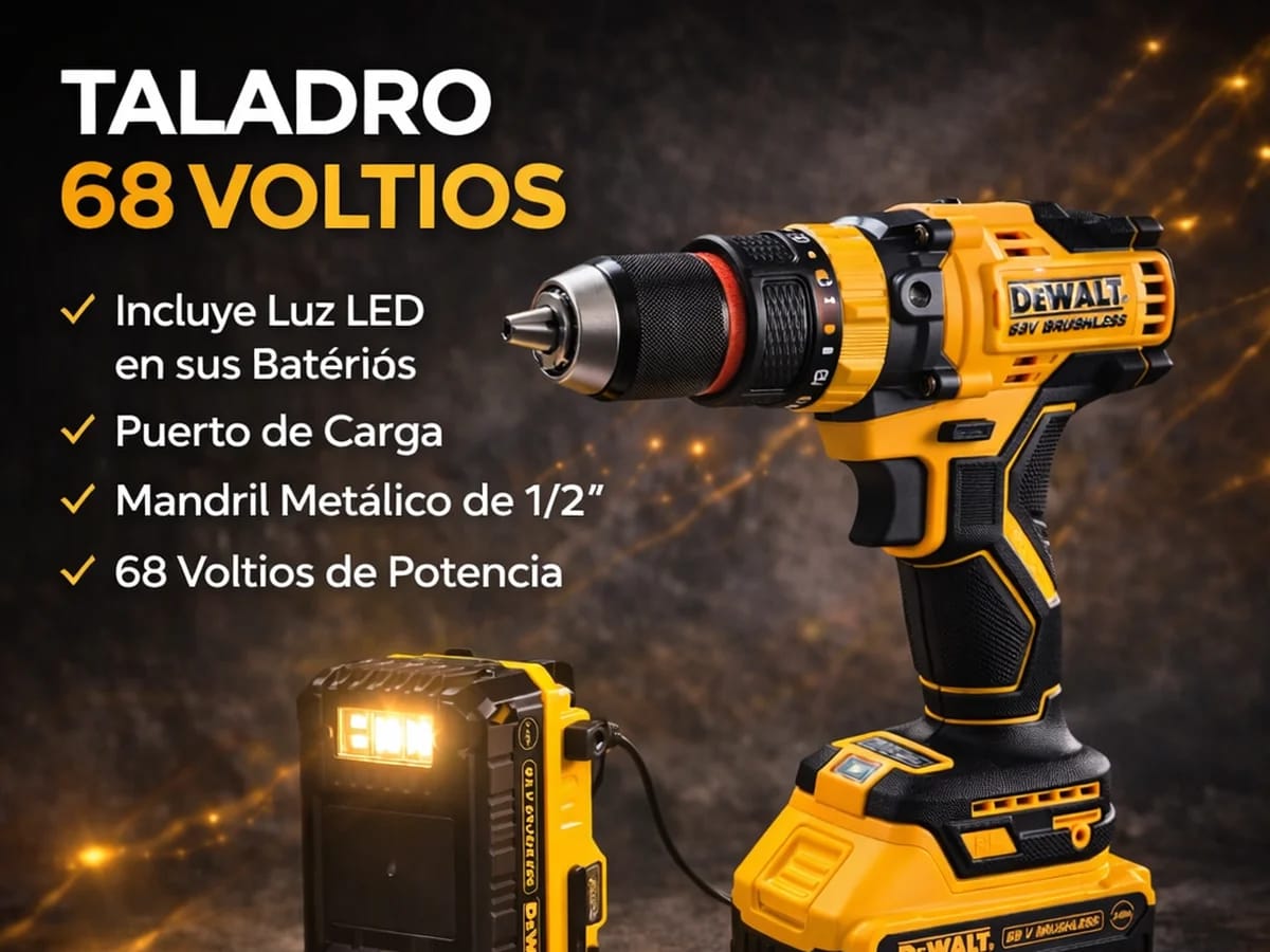 TALADRO INALAMBRICO DEWALT